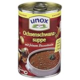 Unox Ochsenschwanzsuppe mit feinem Dessertwein, ideal für schnelle Gerichte, 400 ml 1 Stück