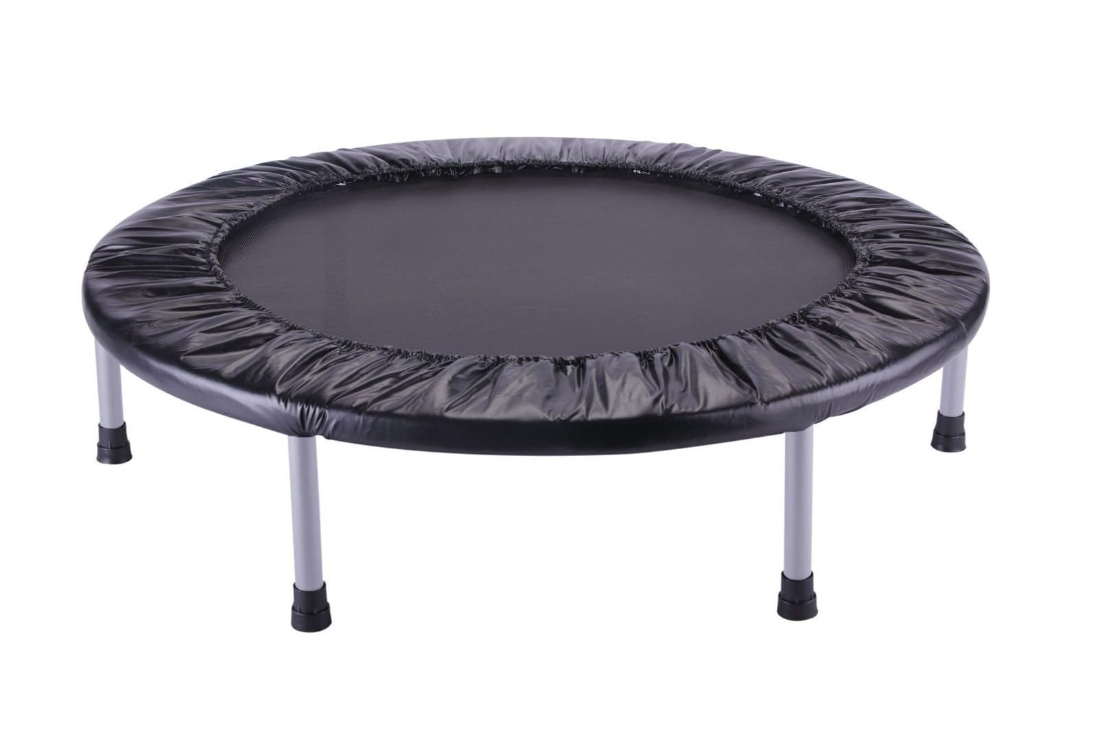 Toy Imagine 48-Inch Mini Trampoline for Adults & Kids with Safety Pad, Foldable & Portable Heavy-Duty Indoor & Outdoor Fitness Rebounder, Compact Exercise Jumper for Home Workout & Garden Use-image-7