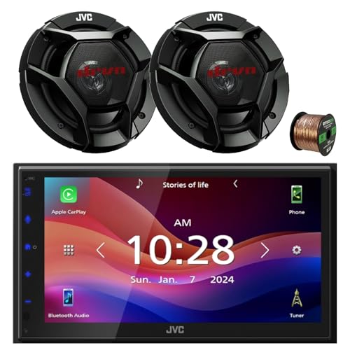 JVC KW-M695BW Receptor Multimedia con Pantalla 6.8" y Parlantes miniatura 1