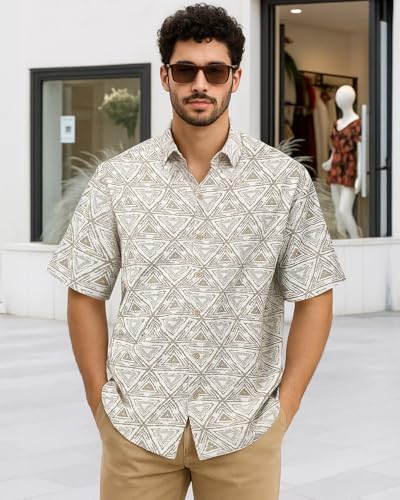 Image of Bewakoof Men's Oversized Fit Shirt