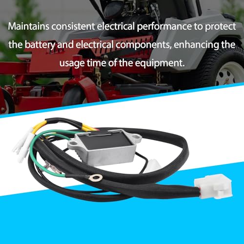 Image of Voltage Regulator with Harness Replaces 136-7879 Compatible with Exmark Quest Radius E /S Series and Toro TimeCutter /Titan /Z-Master