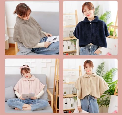 Ambereye 着る毛布 ポンチョ ケープ レディース AMPJ-01 の商品画像 6