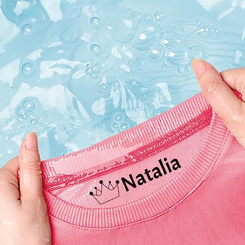 image for MiyaCstm Name Stamp for Clothing Kids Waterproof，Clothing Labels，C
