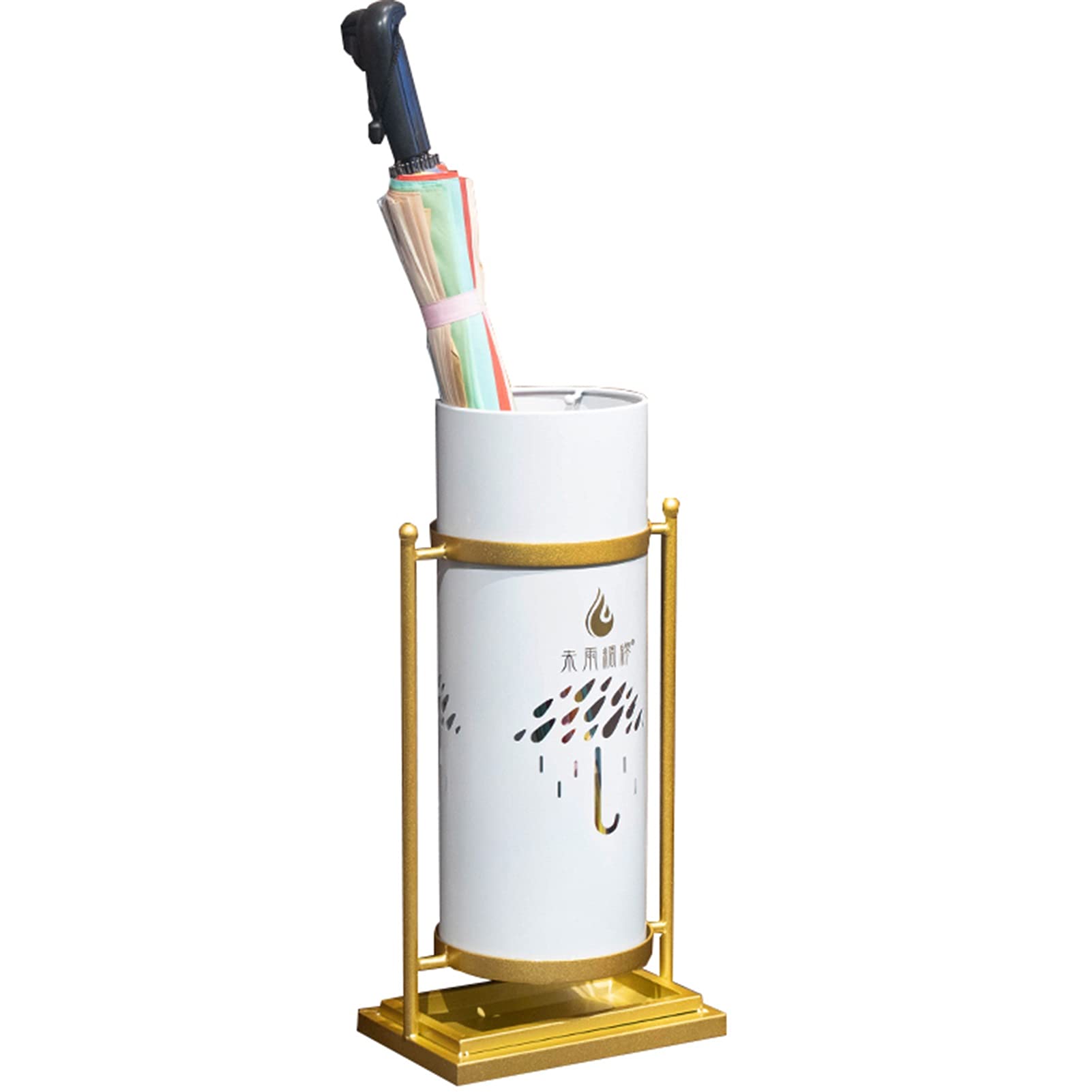 Organisateur de Porte-Parapluie pour l'Entrée et Rangement de Fleurs Séchées de Salon