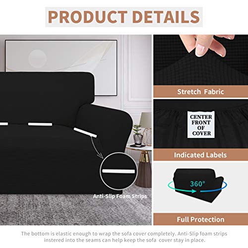 Image of Easy-Going 100% Waterproof Oversized Loveseat Cover, Couch Cover for Sofa