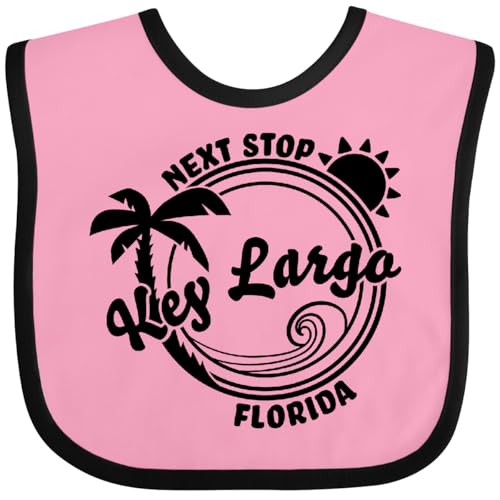 inktastic Next Stop- Key Largo, Florida Baby Bib