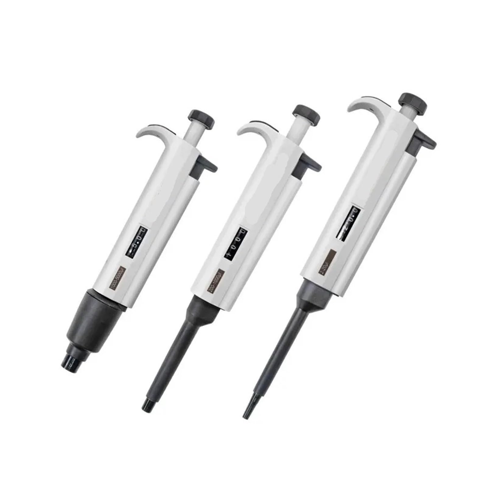Pipeta 2 Uds Pipeta De Laboratorio Micropipeta Suministros Médicos Un Solo Canal Manual 0,1-5000ul 10ml para laboratorio(M10-100ul)