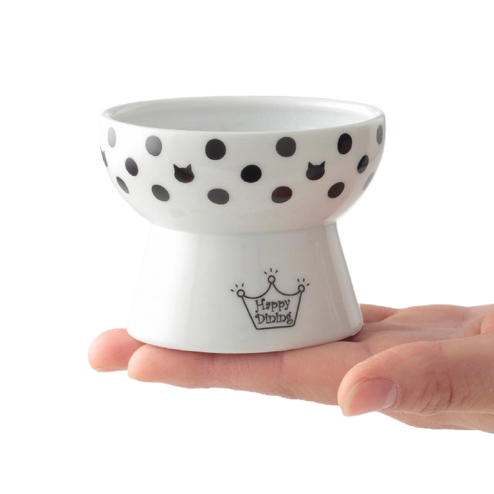 Amazon | 猫壱(necoichi) ハッピーダイニング 猫用 脚付フードボウル