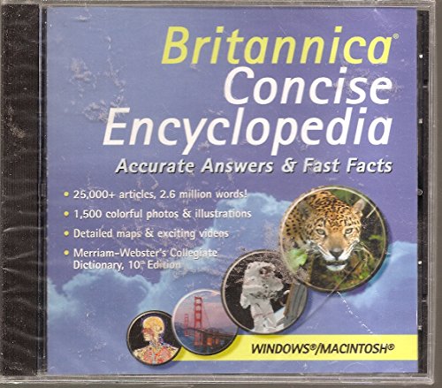 Britannica Concise Encyclopedia--Accurate Answers & Fast Facts (2002)