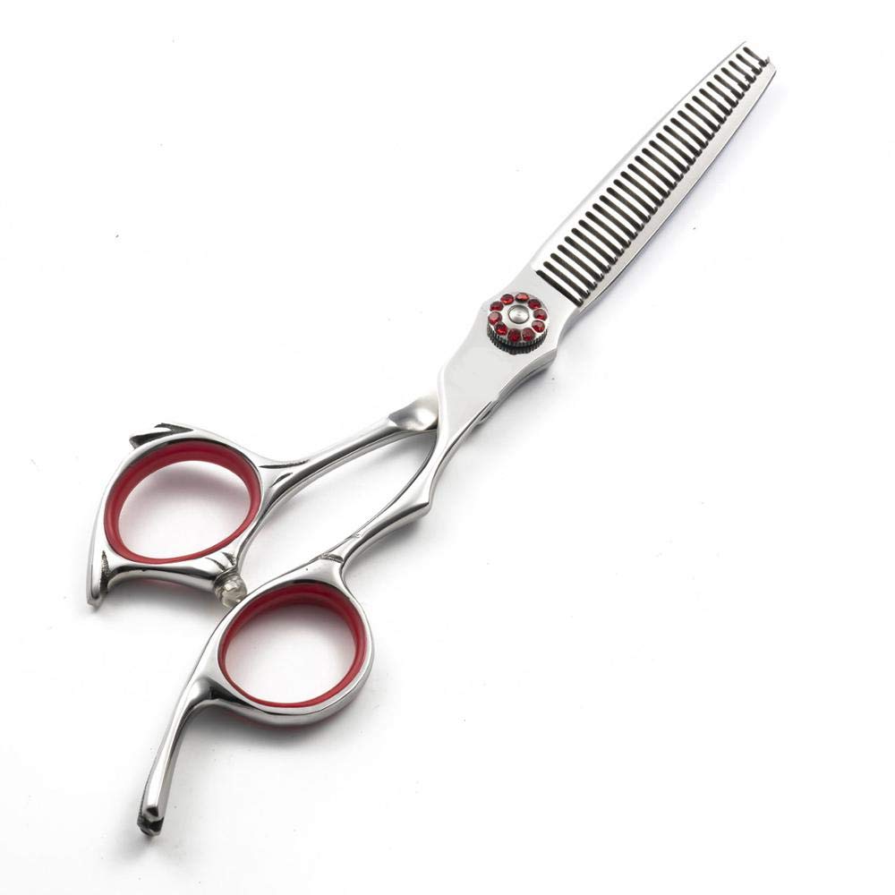 Professional 6-Inch Hair Cutting Shears, 440C Hairdressing Scissors for Barbers and Thinning,Thinning