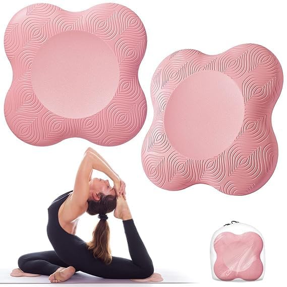 Vedam Yoga Knee Pad - Lightweight Yoga Knee Pads Cushion for Knees, Hands, Wrists, and Elbow (Pink set of 2 pcs) (B0D9Q9YCQW) Amazon Price History, Amazon Price Tracker