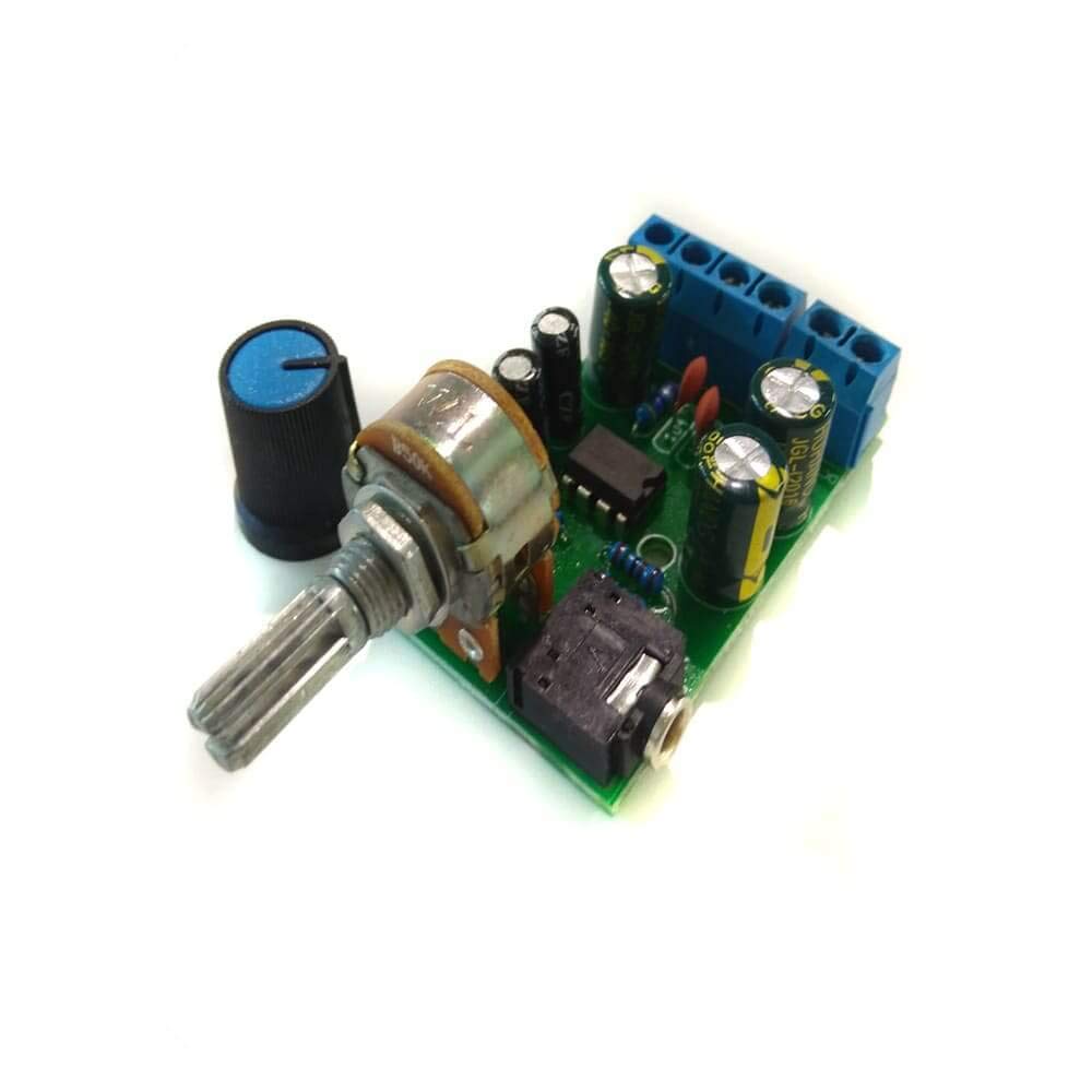 Kit Audio DIY TALENTEC : Amplificateur 2.0, 2X 5W 4Ω 2" Speakers, 2X 2 Black Grilles, câblage. Kit Audio DIY