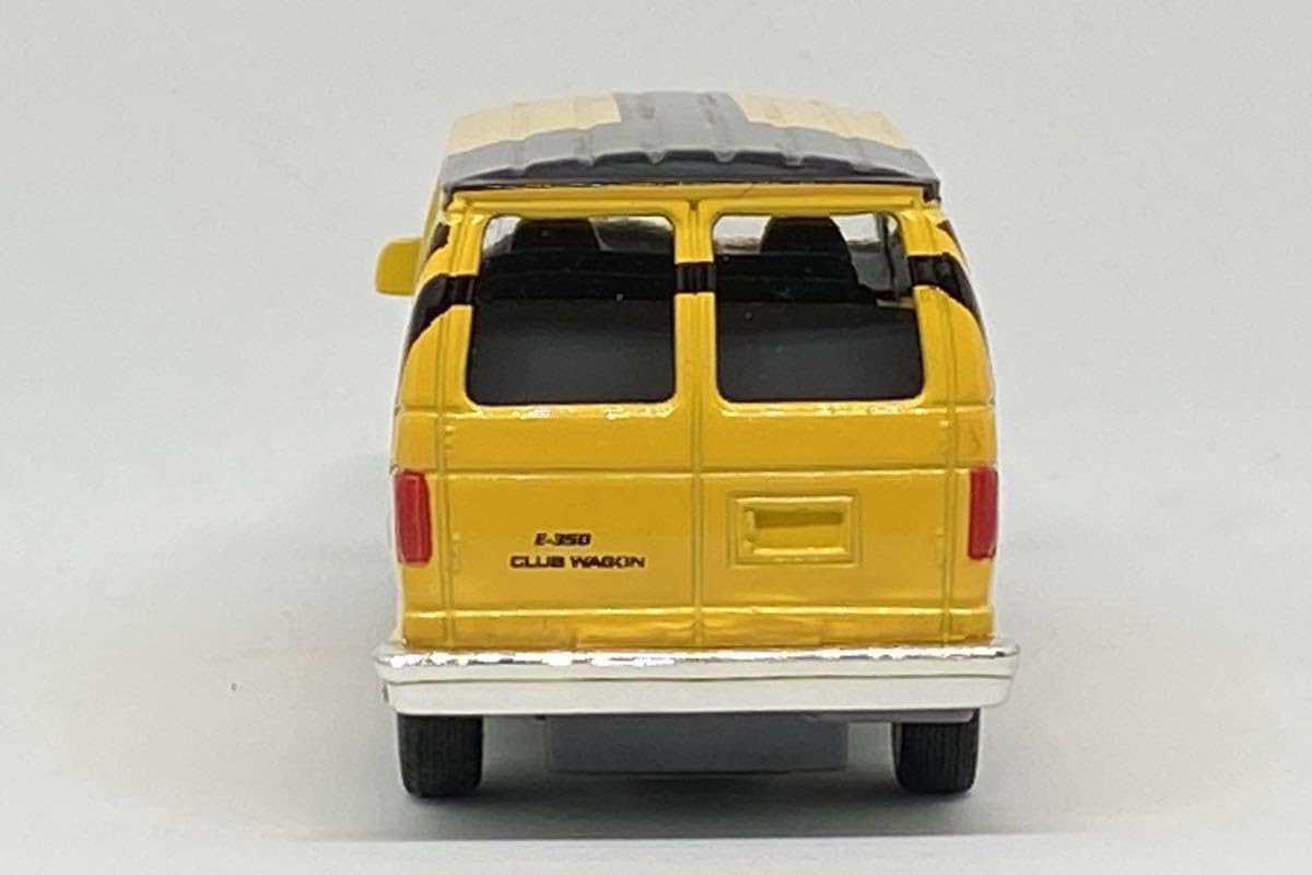 Amazon | TINS TOYS 1/43 フォード エコノライン E350 イエロー