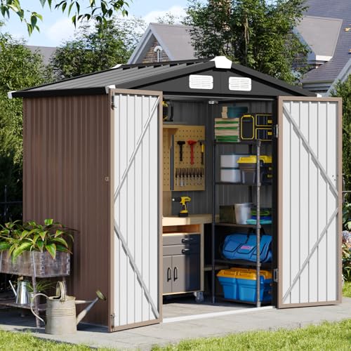 Aoxun 6×4 Metal Shed