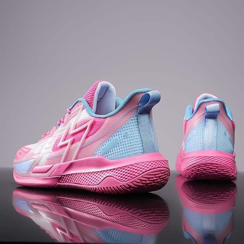 Zapatillas de Baloncesto Unisex de Corte bajo, Modernas, Transpirables, Antideslizantes, Resistentes al Desgaste y con amortiguación de Impactos.