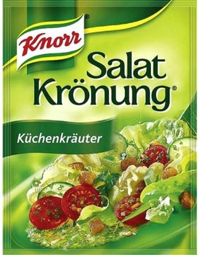 Knorr Kuchenkrauter Salad Dressing - Pack of 4 x 5 pcs ea.