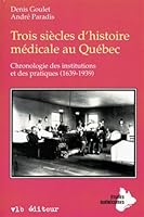 Trois siècles d'histoire médicale au Québec: Chronologie des institutions et des pratiques, 1639-1939 (Etudes québécoises) 2890054748 Book Cover