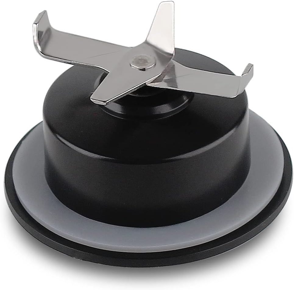 Anbige Replacement Parts 5-Cups Glass Jar with blade and collar,Compatible with Black&Decker Blender BL1110BG/ BL1120BG/ BL1130SG/ BL1220GG/ BL1210RG/ BL1230SG/ BL1820SGM