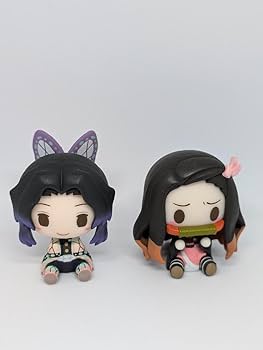 Amazon.co.jp: 竈門禰豆子 胡蝶しのぶ ちょこのっこフィギュア