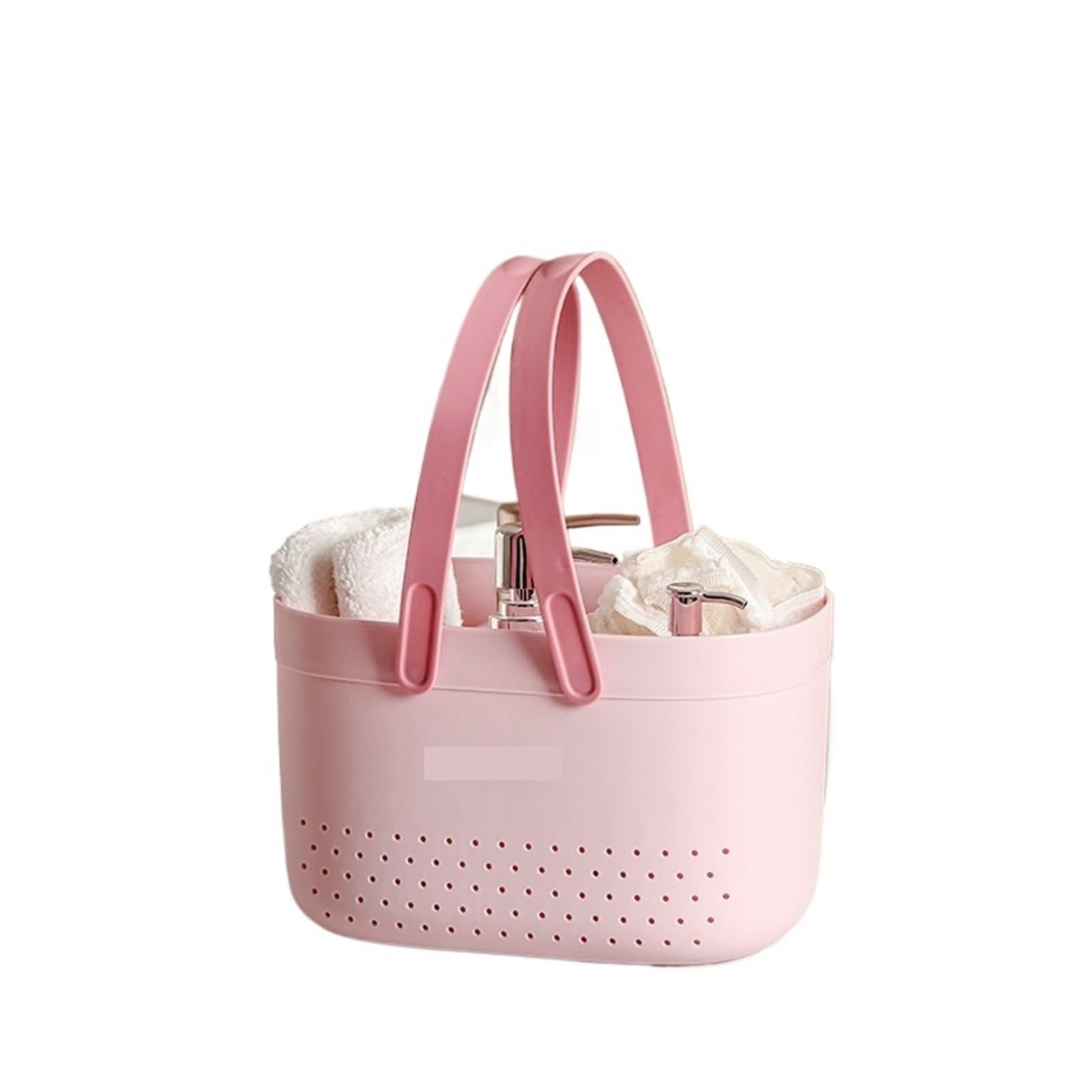 WSQHAO 2Pcs Portable Shower Caddy Basket, Plastic Organizer Storage Tote With Handles Toiletry Bag Bin Box For Bathroom for Shower(Color3)