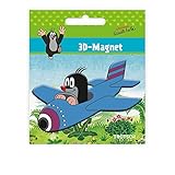 Trötsch Der kleine Maulwurf Magnet Maulwurf Flugzeug: Magnet für Kühlschrank Whiteboards oder Büroschränke