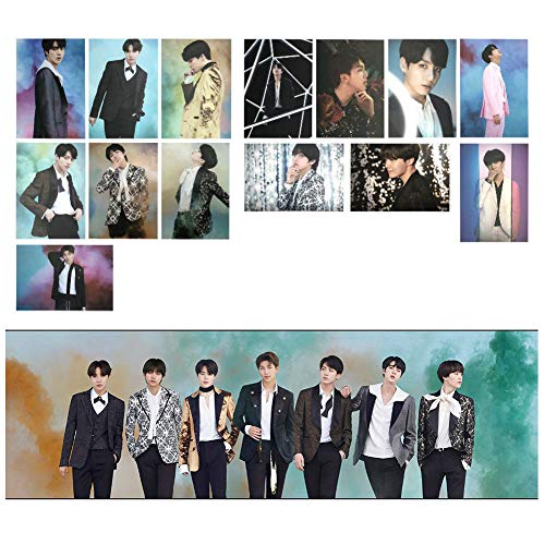 VT Cosmetics x BTS/BTS PHOTO CARD & POSTER (BTS 7 Photocards A&B TYPE (Size:108x148/A6 Size), Photo Poster (Size:594x210mm) Fanart Bangtan Boys for The BTS A.R.M.Y. (594x210 / 108x148 A&B)