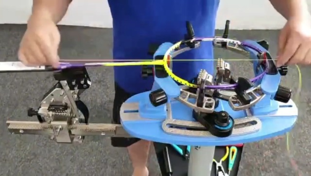 Badminton Stringing Machine GT-120 Manual Tennis Racket Stringing ...