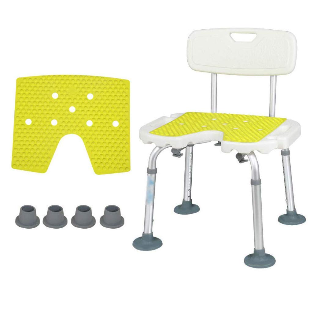 Chaise de douche pour handicapés et personnes âgées réglable