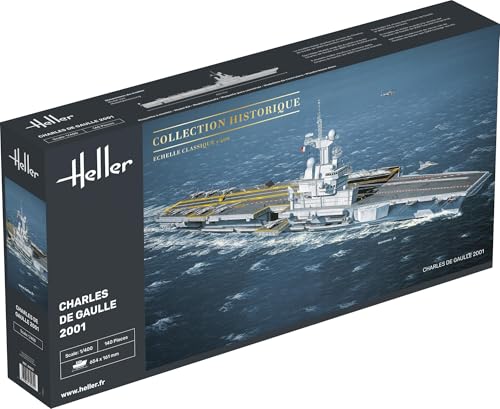 Heller - 81072 - Construction Et Maquettes - Charles De Gaulle - Echelle 1/400ème