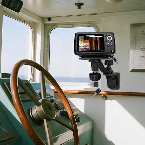 VINmounts Anti-Theft Heavy Duty Aluminum Swing Arm Fish Finder Mount Review