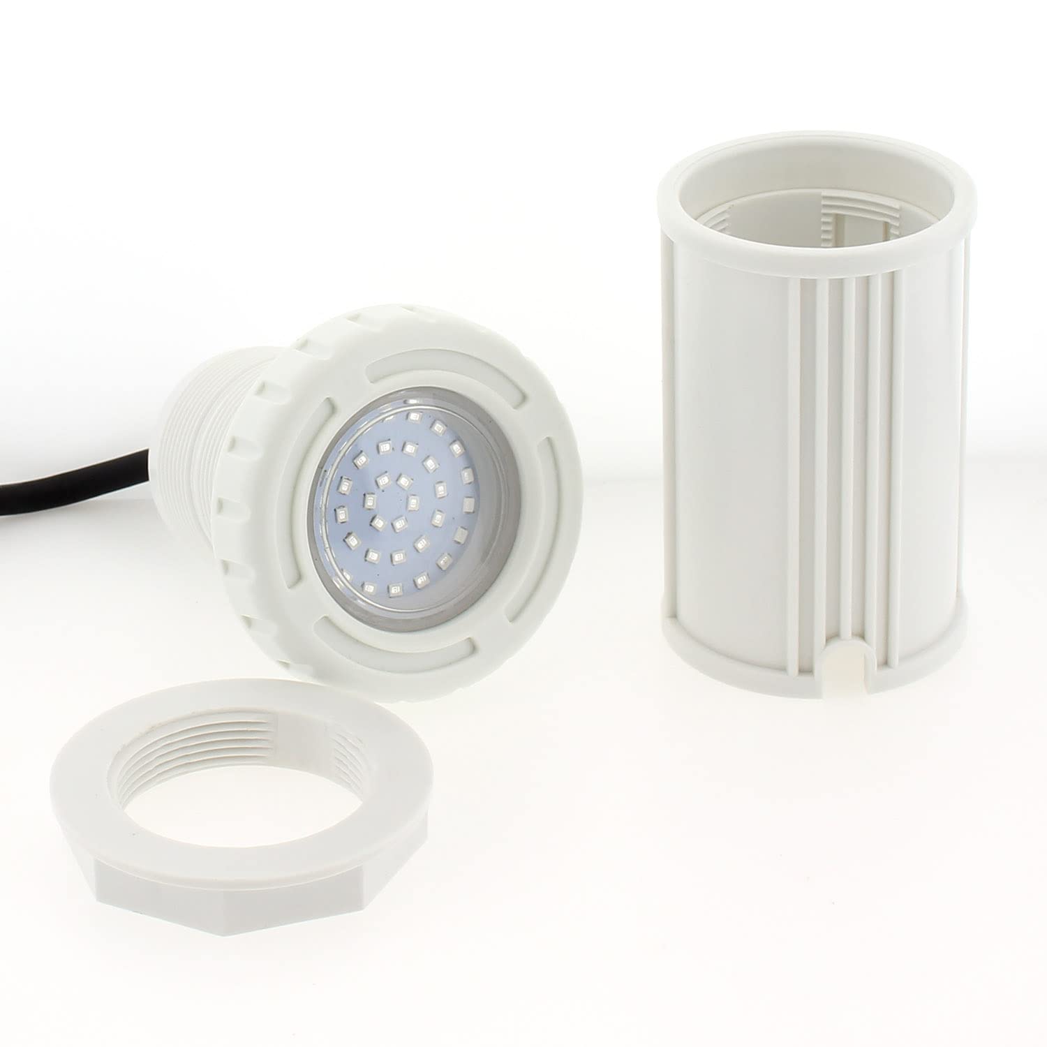 ledbox Foco Led Sumergible Empotrado, DC12V, 6W, RGB, IP68, 2 Hilos, SL1, RGB