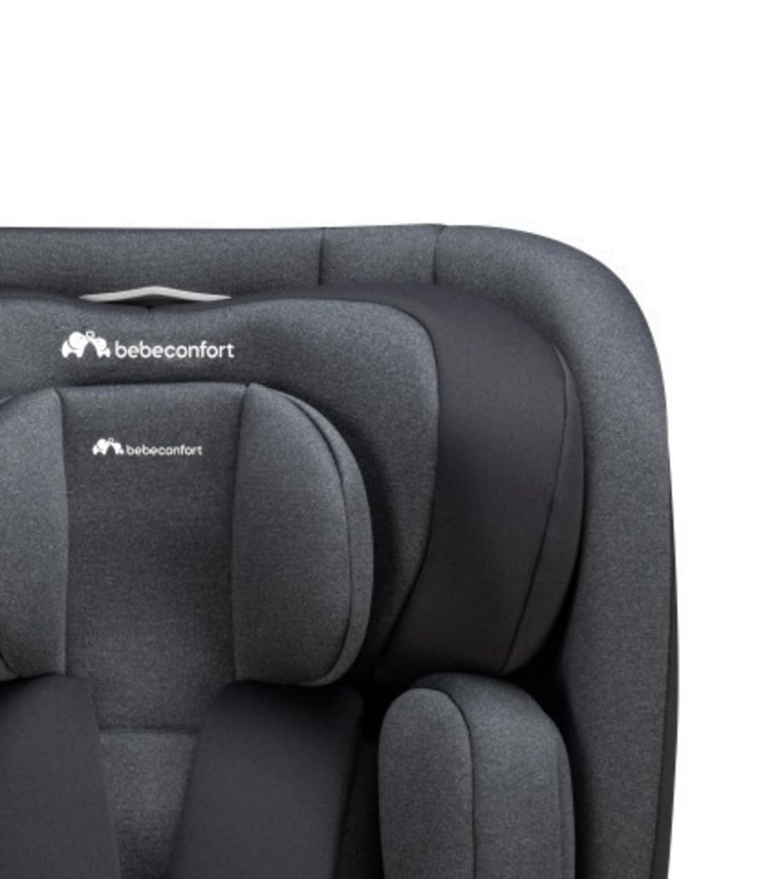 Bebeconfort EvoluFix Plus 360 i-Size, seggiolino auto girevole a 360°, 0-12 anni, 40-150 cm, ISOFIX, gamba di supporto, 8 posizioni di reclinazione, 12 posizioni del poggiatesta, Tinted Black