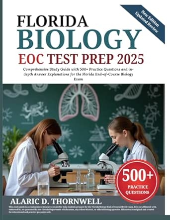 Amazon.com: Florida Biology EOC Test Prep 2025: Comprehensive Study