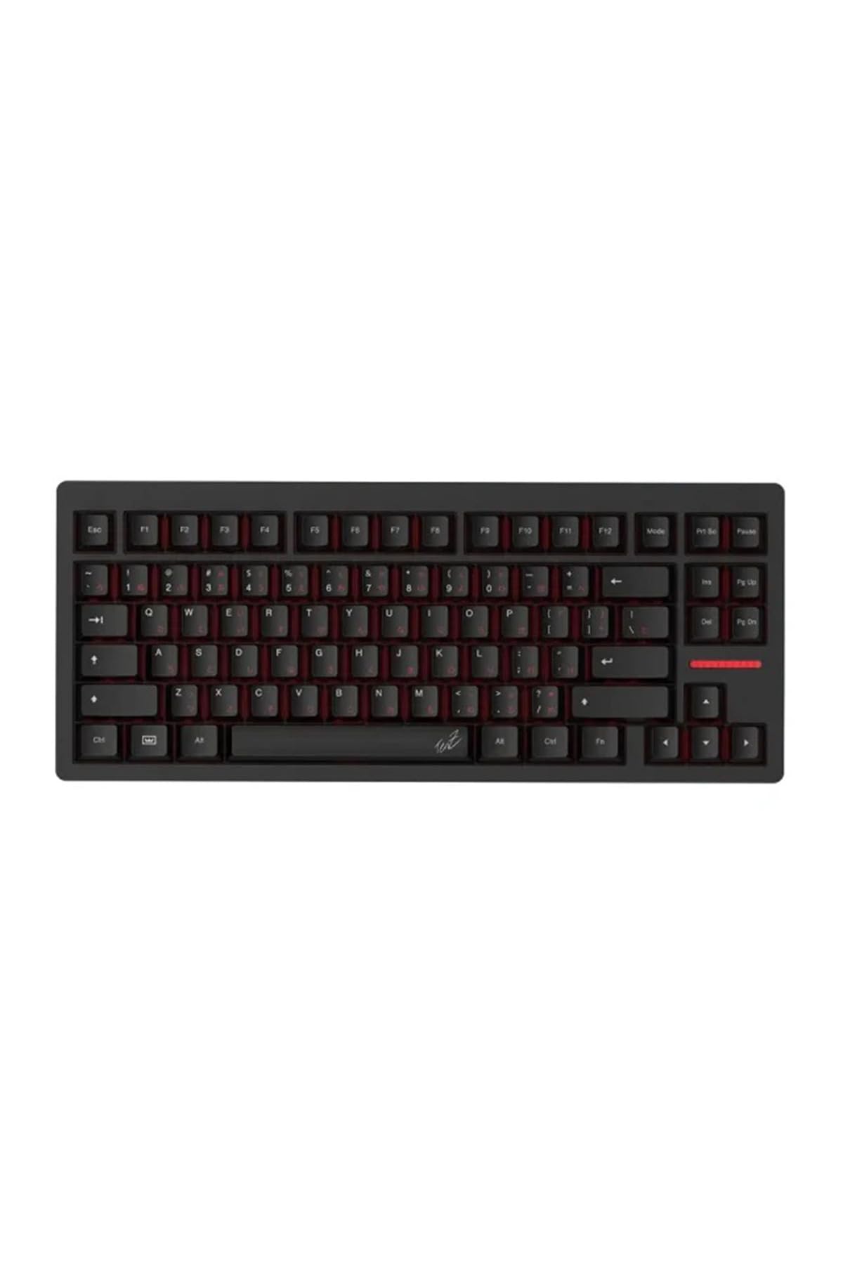 Wooting Teclado Mecânico 80HE TenZ Takeover, 80%, RGB, Magnetic