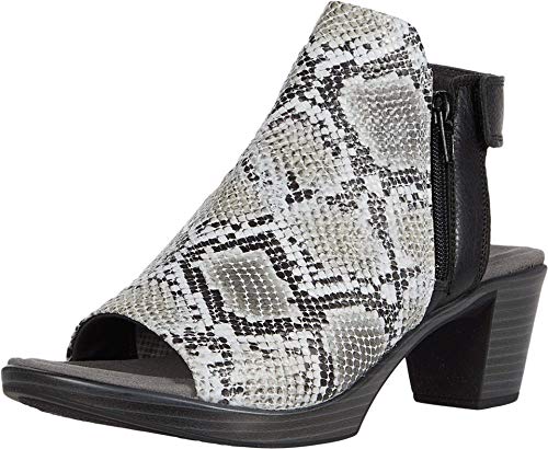 NAOT - Bota feminina favorita, Gray Cobra/Black Lthr, 7