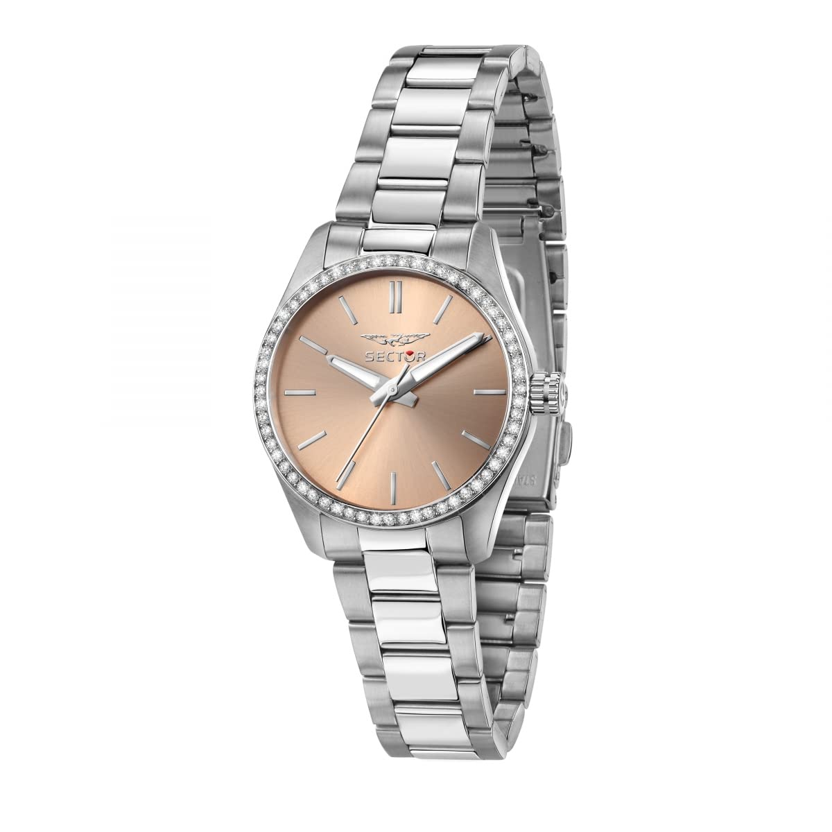 Sector No Limits Orologio da donna, Collezione 270, in Acciaio, Cristalli - R3253578505