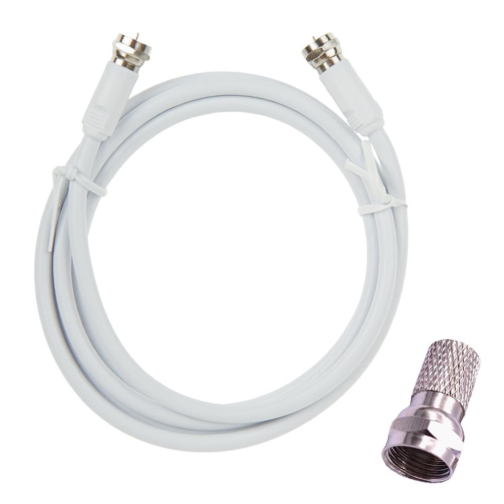 Aerzetix - 5 X Connettore Spina Elettrica F Coassiale Satellite Antenna - Foto 5