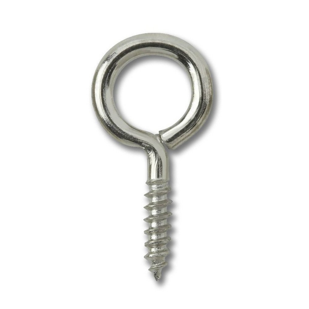Fort Fasteners Curtain Wire Eyes 23Mm X 2.0Mm Steel Premier 25 Eyes