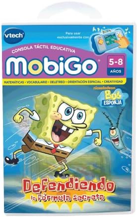VTech Spanish Juego MobiGo Spongebob - En Espanol