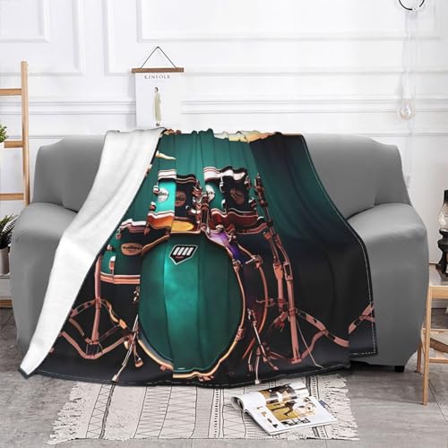 Couverture flanelle chaude 152x127 cm pour camping car et voyage nomade - 3