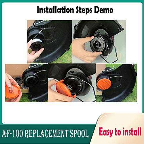 image for BOOTOP PIN AF-100 Spool, AF100 Line String Trimmer Replacement Spool A