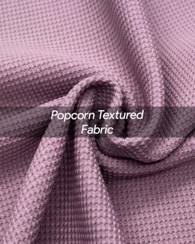 Image of Nobero Textured Popcorn Shirt for Men | Cotton Shirts for Men in 280 GSM Popcorn Knit | Stand Collar | Regular Fit | Full Sleeve