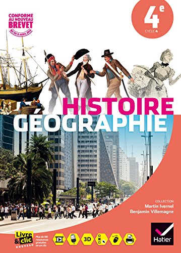Télécharger Histoire-Géographie 4e - Manuel de l'élève - Nouveau programme 2016 livre En ligne