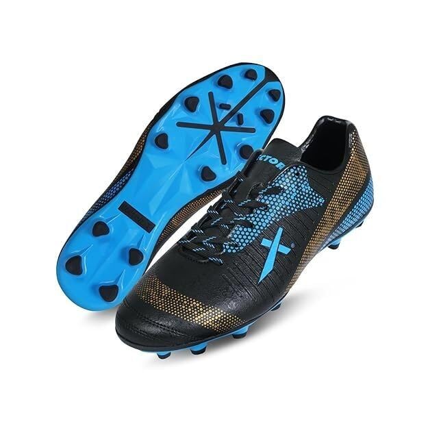 See full amazon price history chart for Vector X Dazzle X Football Shoe/Studs (Black-Blue-Gold, 4) Vector X Dazzle X Football Shoe/Studs (Black-Blue-Gold, 4) (B0CJBYFH6J) Amazon Price History, Amazon Price Tracker