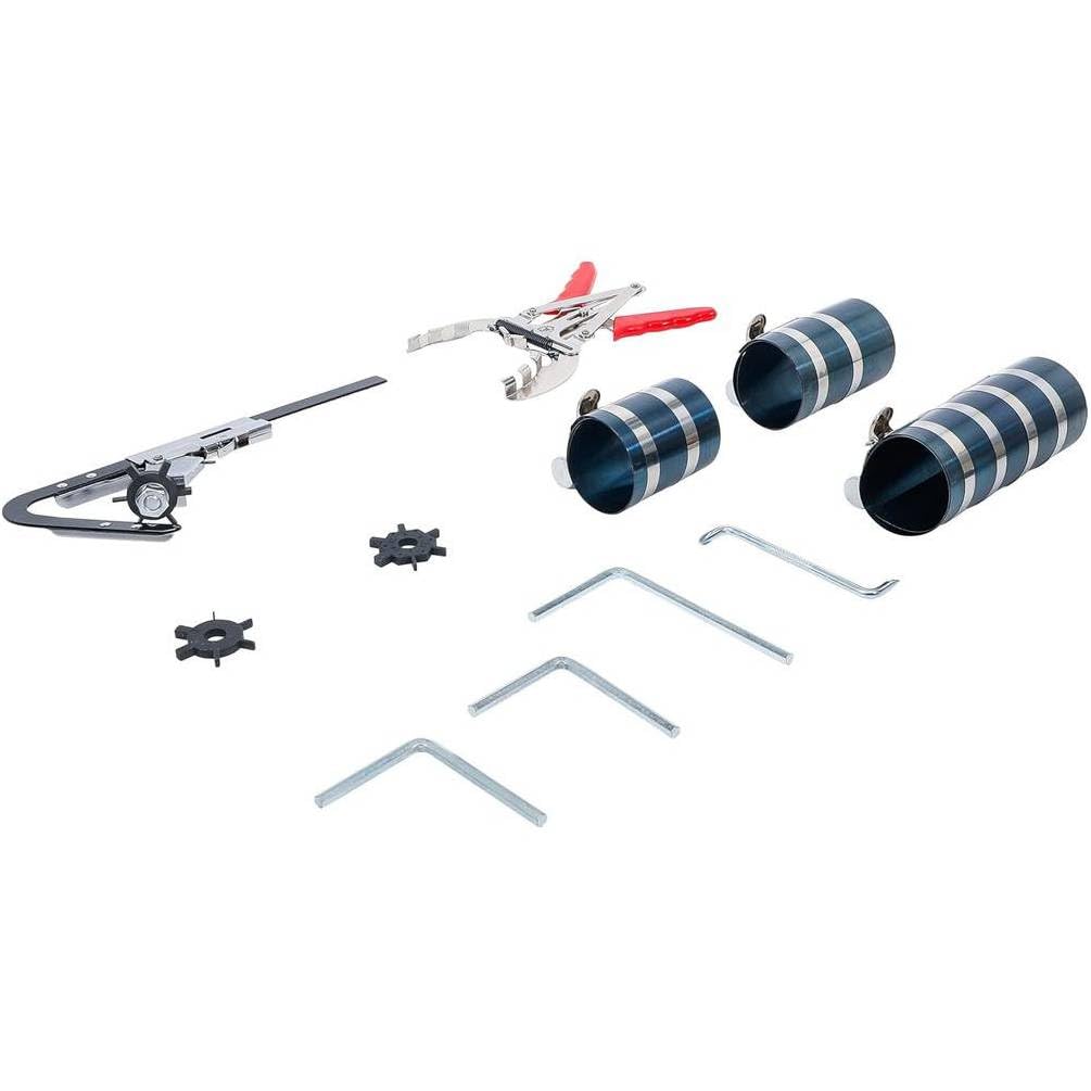 D-Work Set di compressione di segmenti, 27 x 7,6 x 47,5 cm, acciaio, 3 pezzi, prestazioni e tenuta del motore