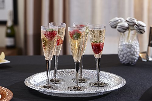 Darice Mozaik Mmcf8 Recyclable Champagne Flutes Clear #TOP3