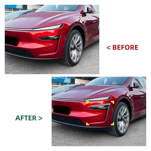 Becquets avant et diffuseur pour Tesla Model Y Juniper 2024 - 3