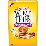 Wheat Thins Spicy Sweet Chili Snacks, Whole Grain Wheat Crackers, Snack Crackers, 8.5 oz