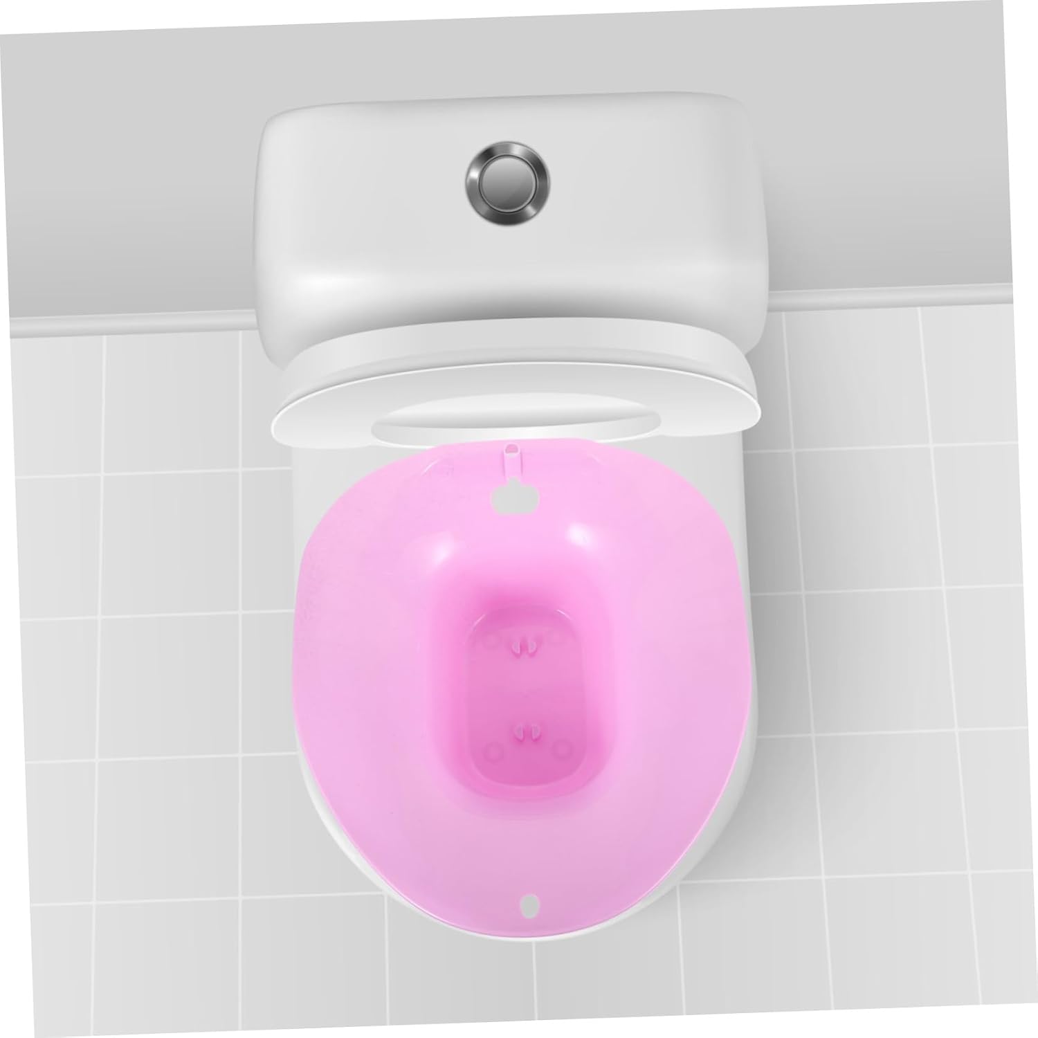 Sitz Bath Soak for Postpartum Care Treatment Toilet Seat Basin Sitz Bath Plastic Bidet