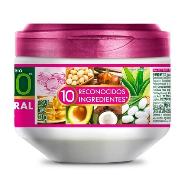 Tratamiento capilar Nutribela 10 keratina natural bioactiva 300 g